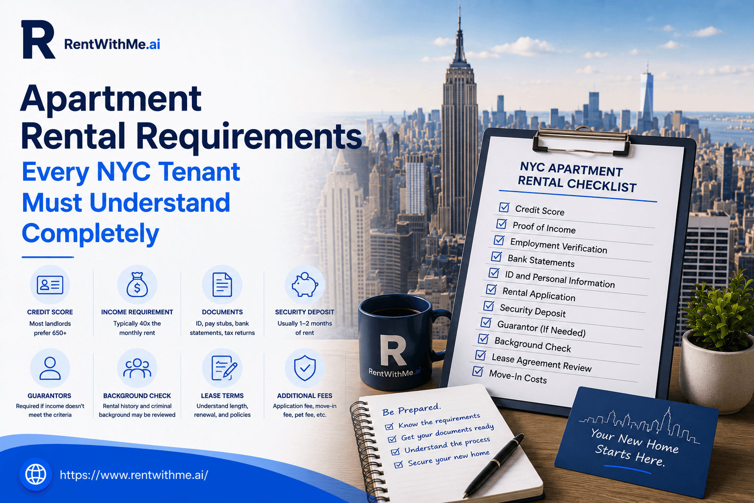 Apartment Rental Requirements Every NYC Tenant Must Understand Completely