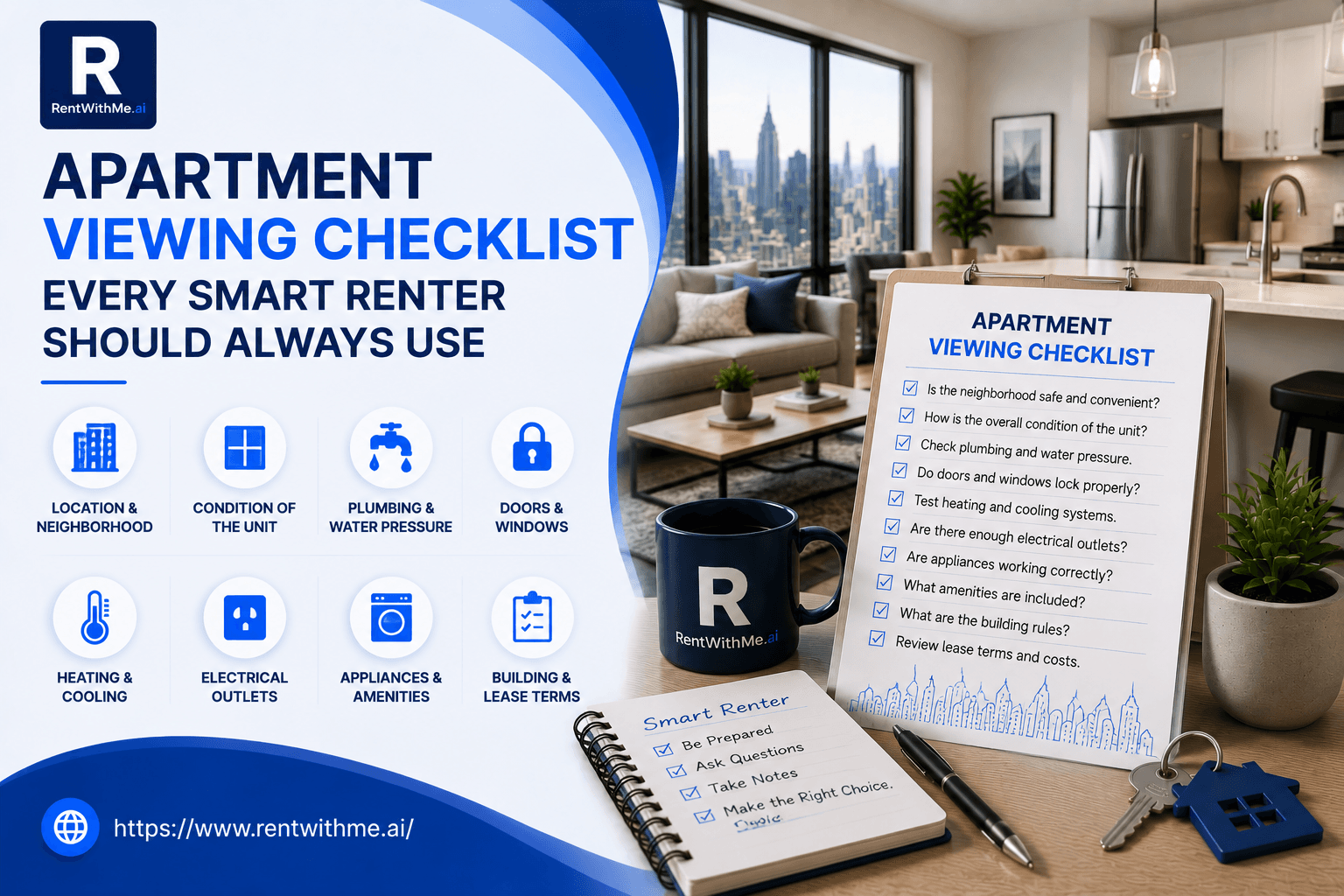 Apartment Viewing Checklist Every Smart Renter Should Always Use