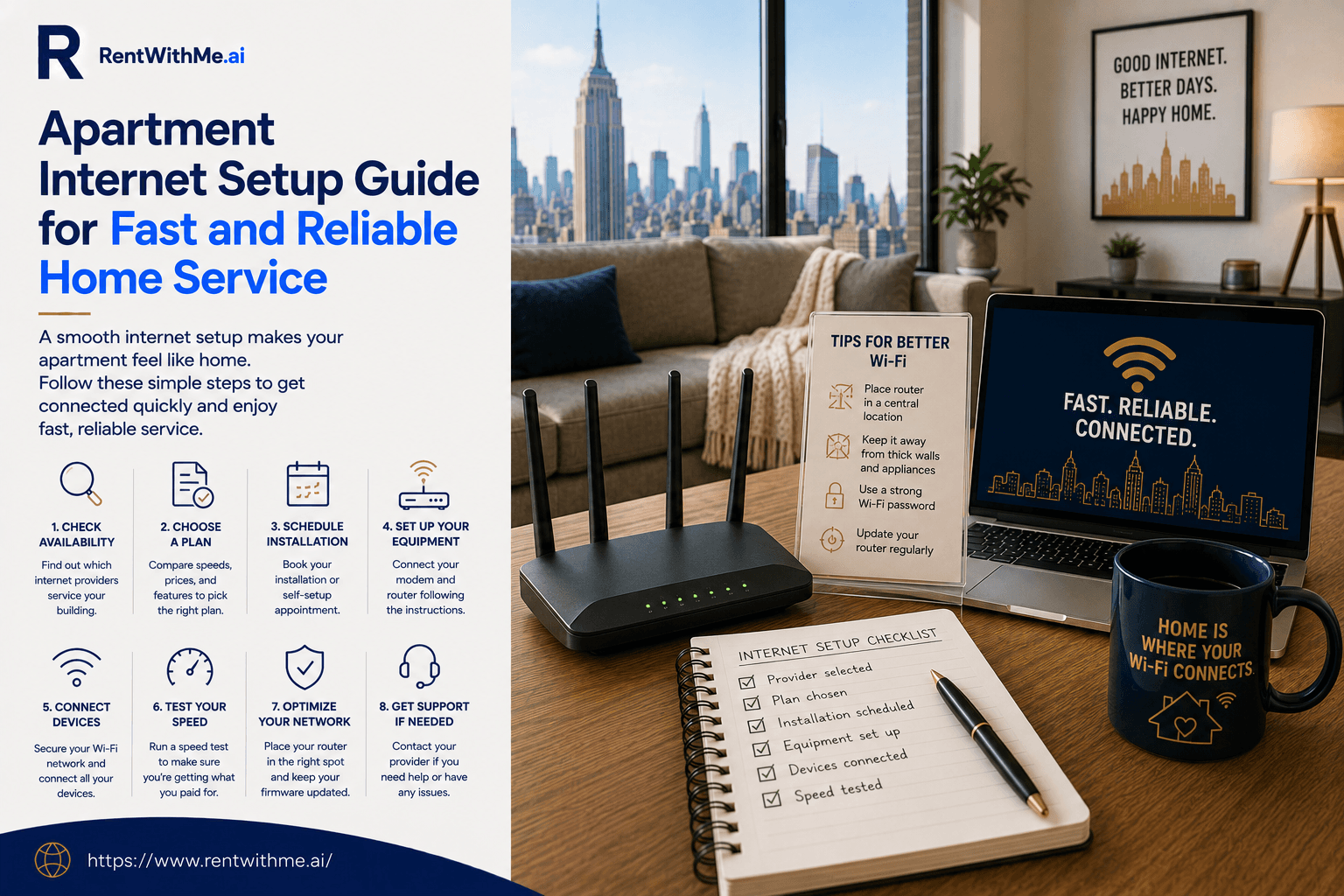 Apartment Internet Setup Guide for Fast and Reliable Home Service
