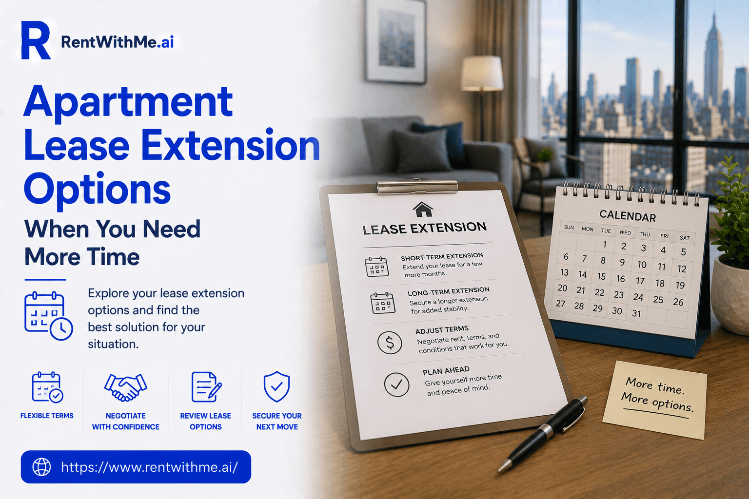 Apartment Lease Extension Options When You Need More Time