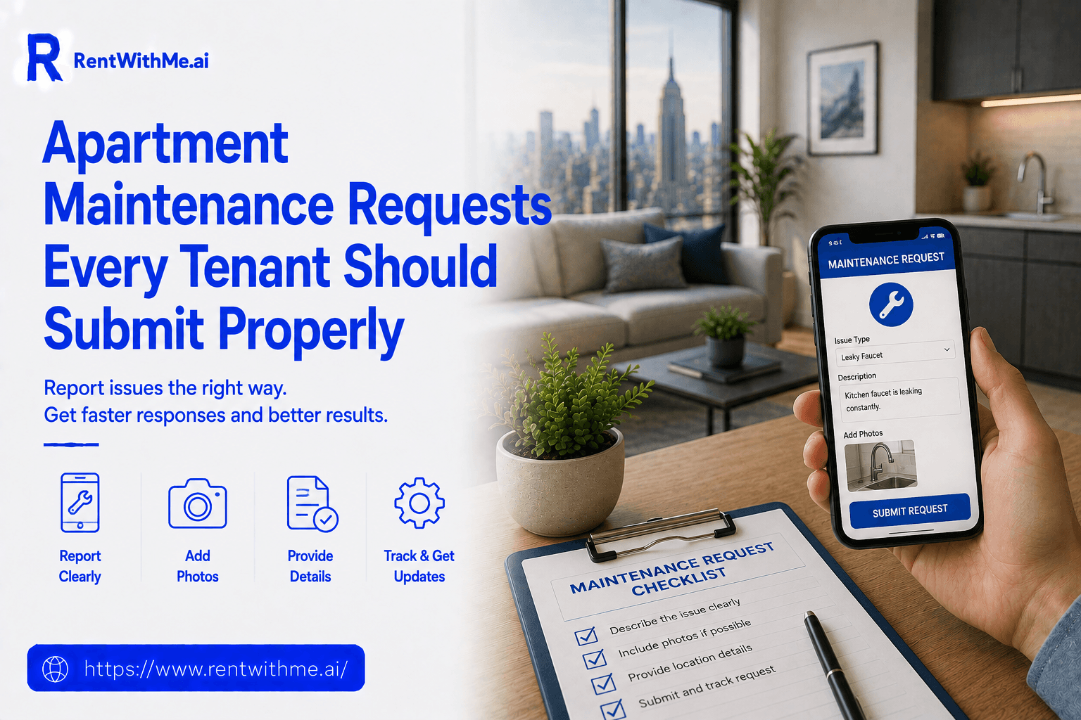 Apartment Maintenance Requests Every Tenant Should Submit Properly