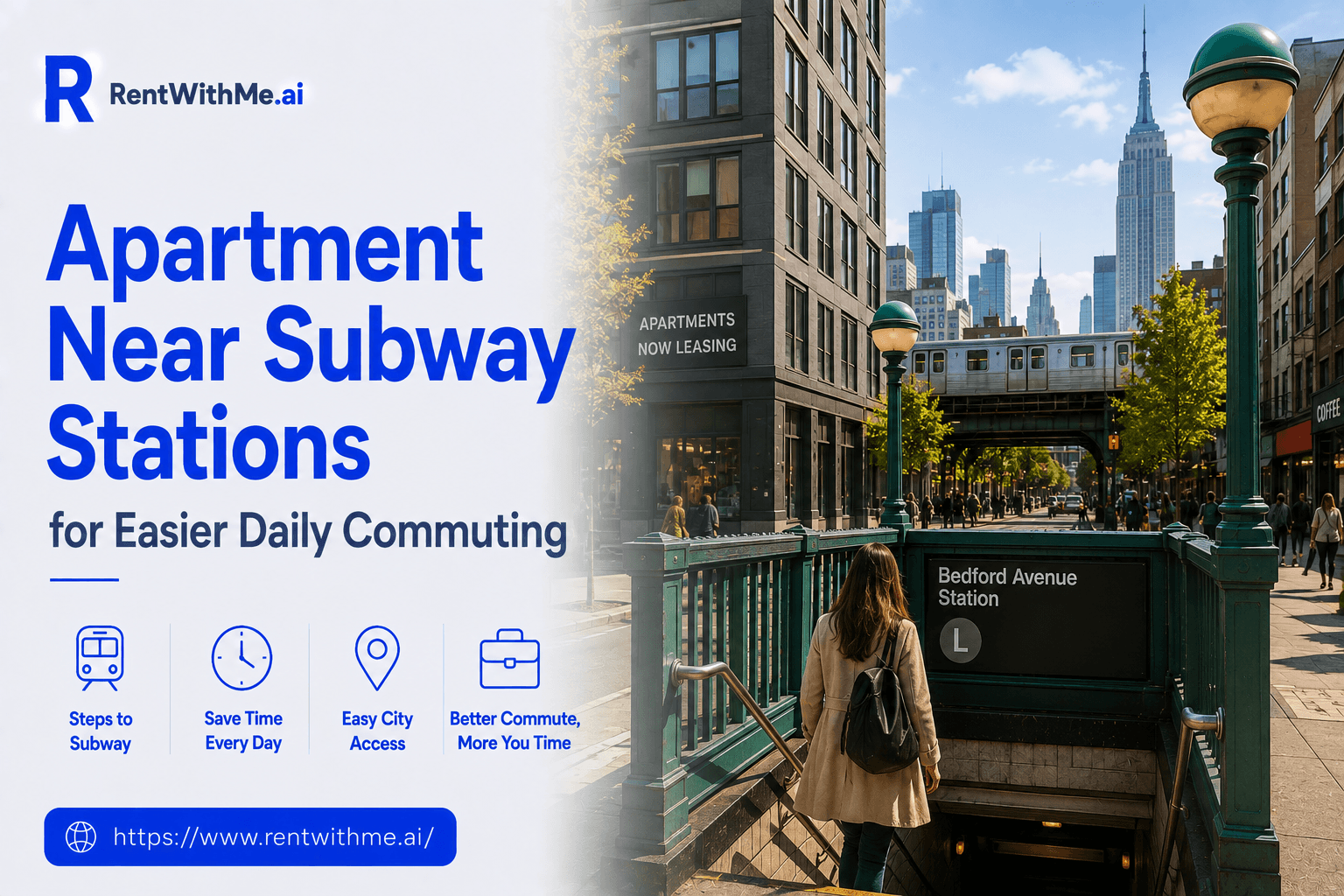 Apartment Near Subway Stations for Easier Daily Commuting