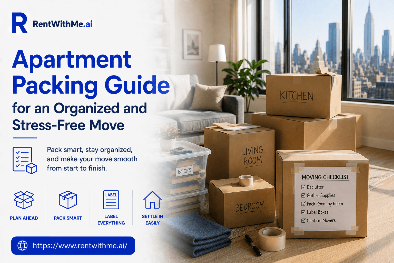 Apartment Packing Guide for an Organized and Stress-Free Move