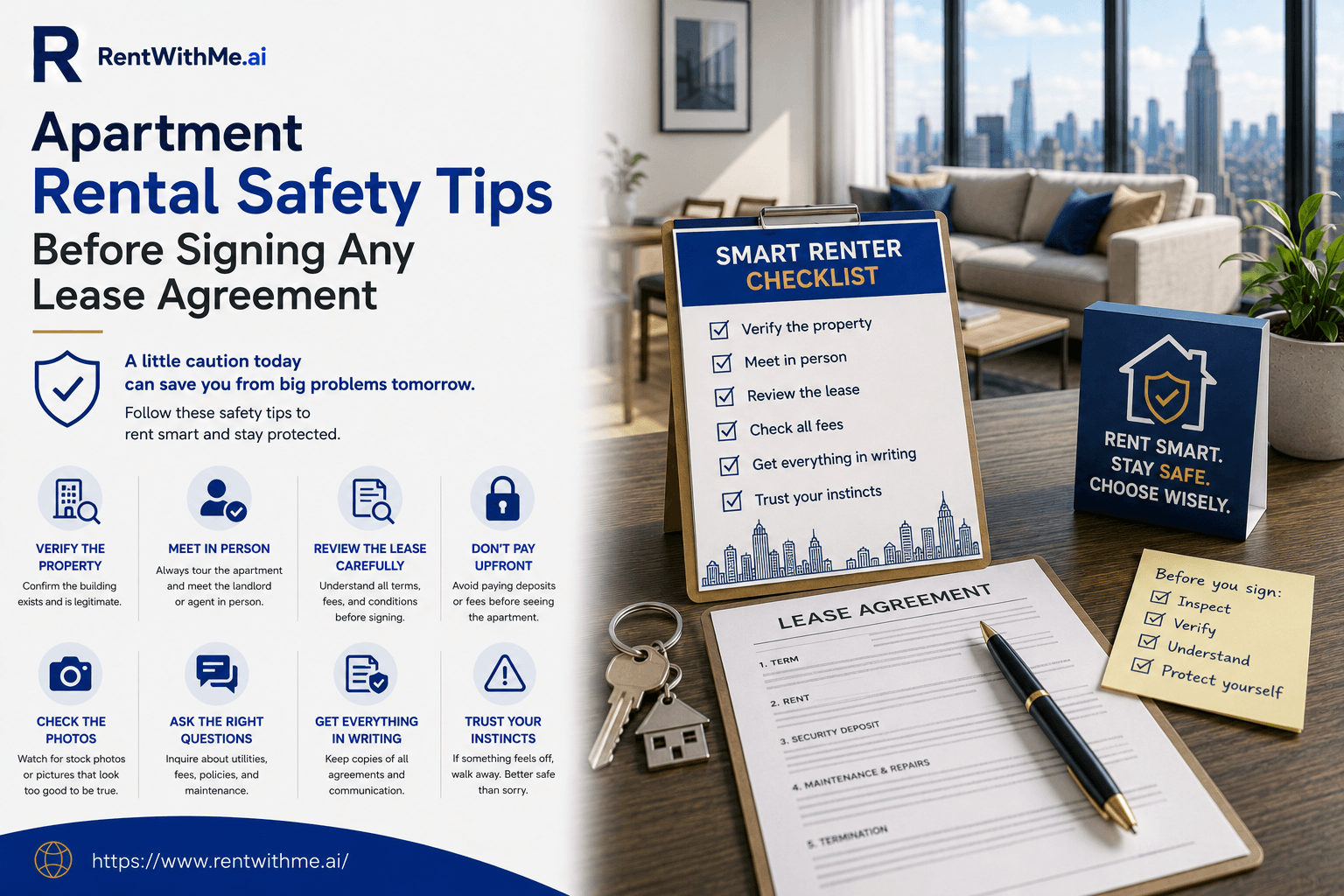 Apartment Rental Safety Tips Before Signing Any Lease Agreement