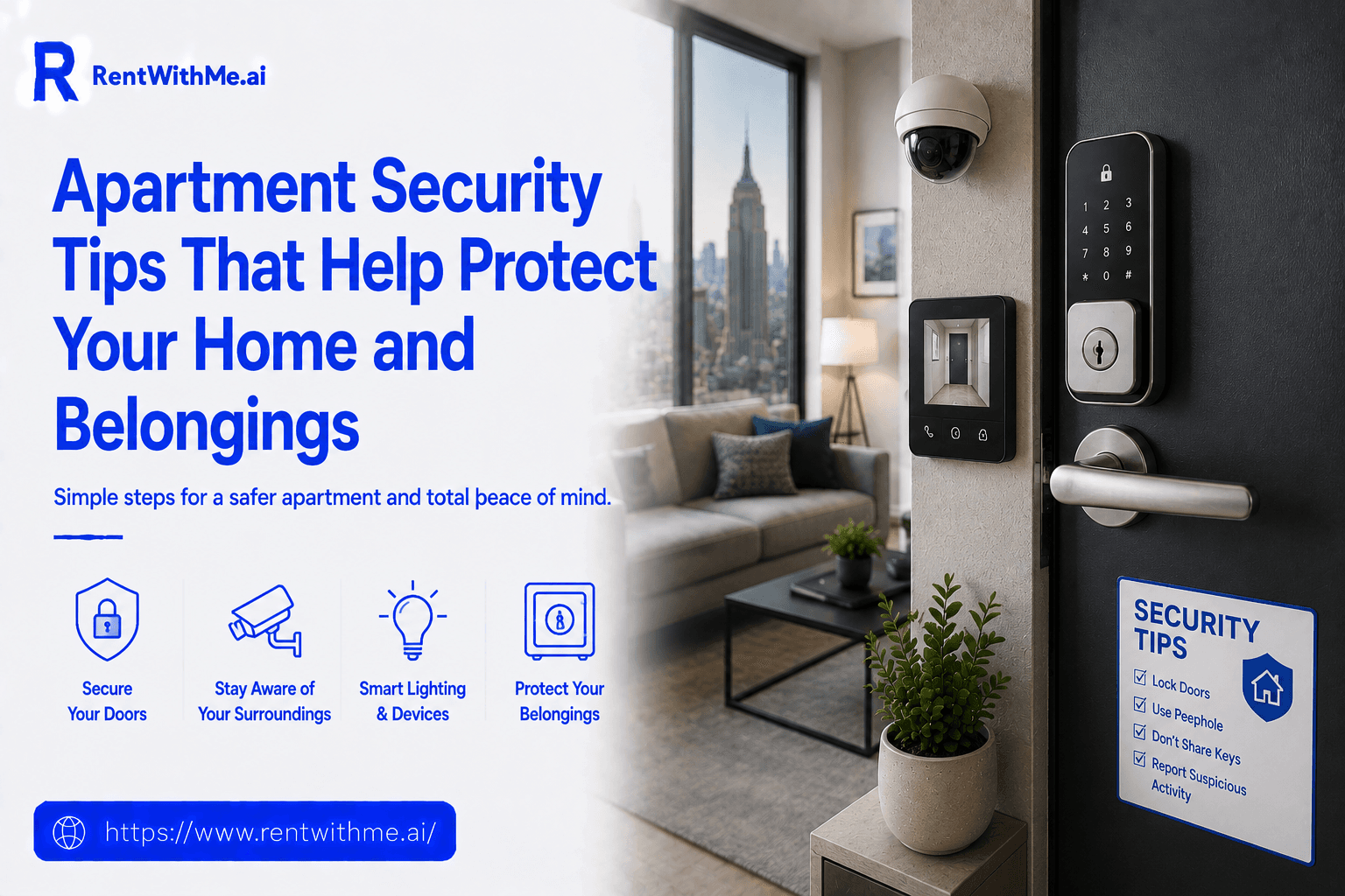 Apartment Security Tips That Help Protect Your Home and Belongings