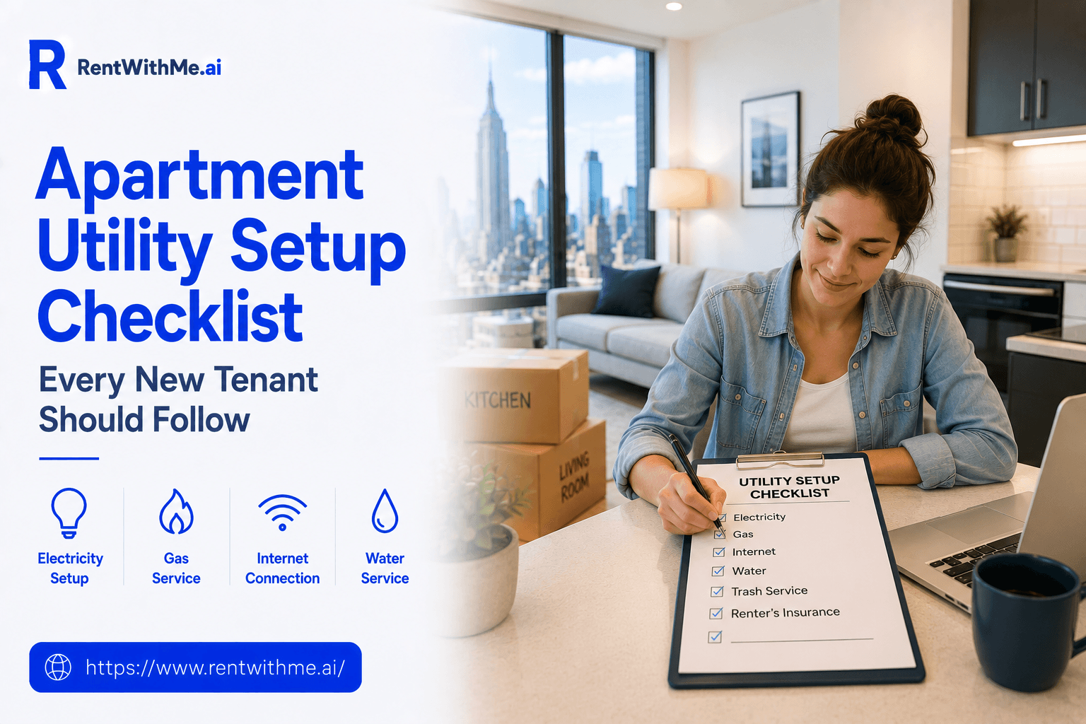 Apartment Utility Setup Checklist Every New Tenant Should Follow