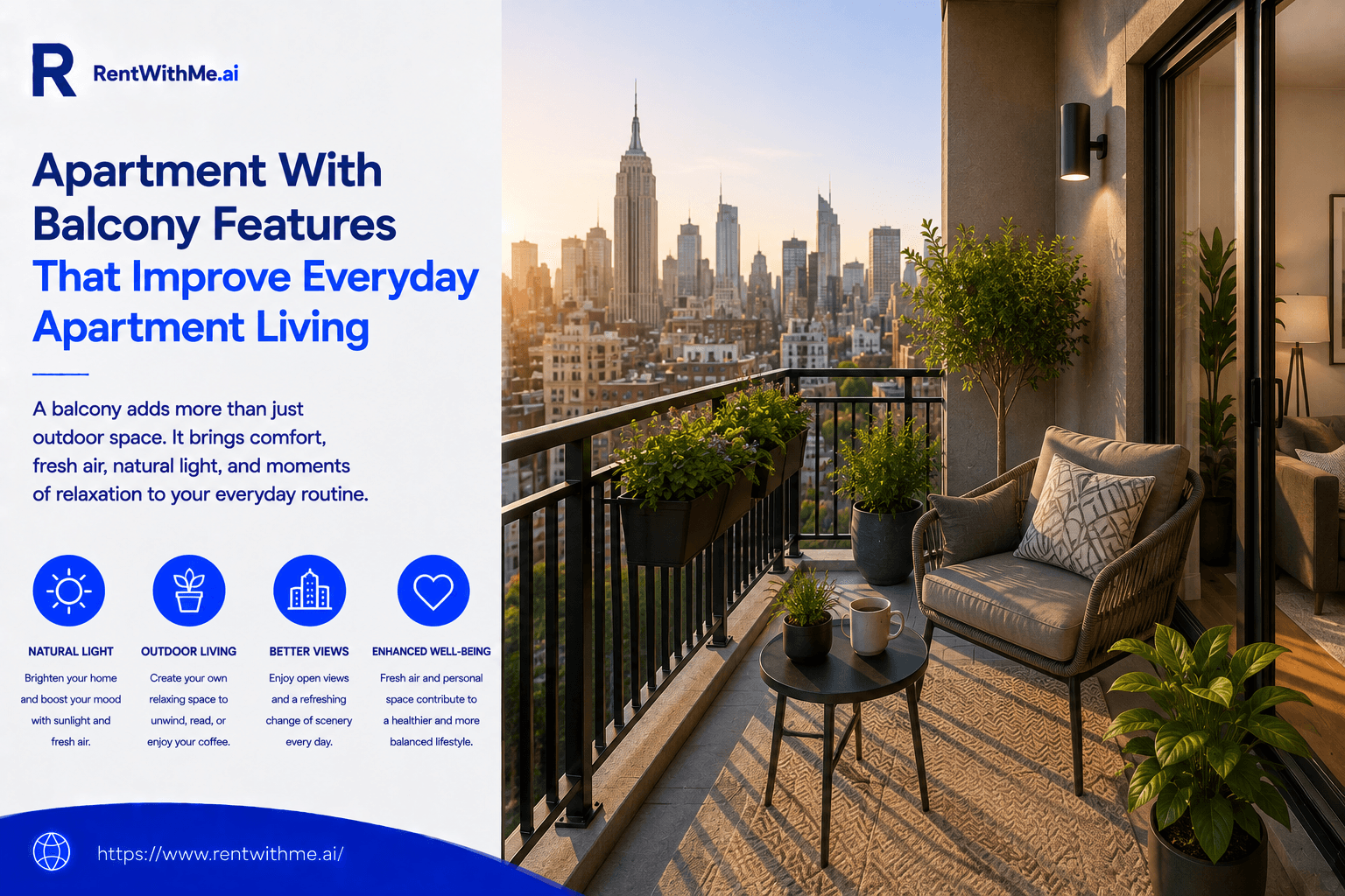 Apartment With Balcony Features That Improve Everyday Apartment Living