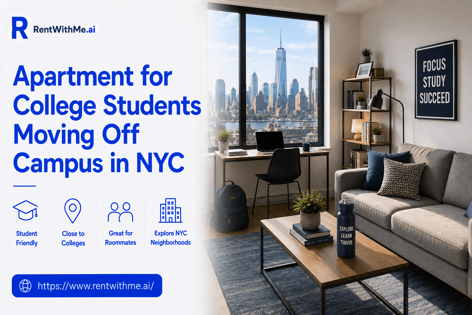 Apartment for College Students Moving Off Campus in NYC
