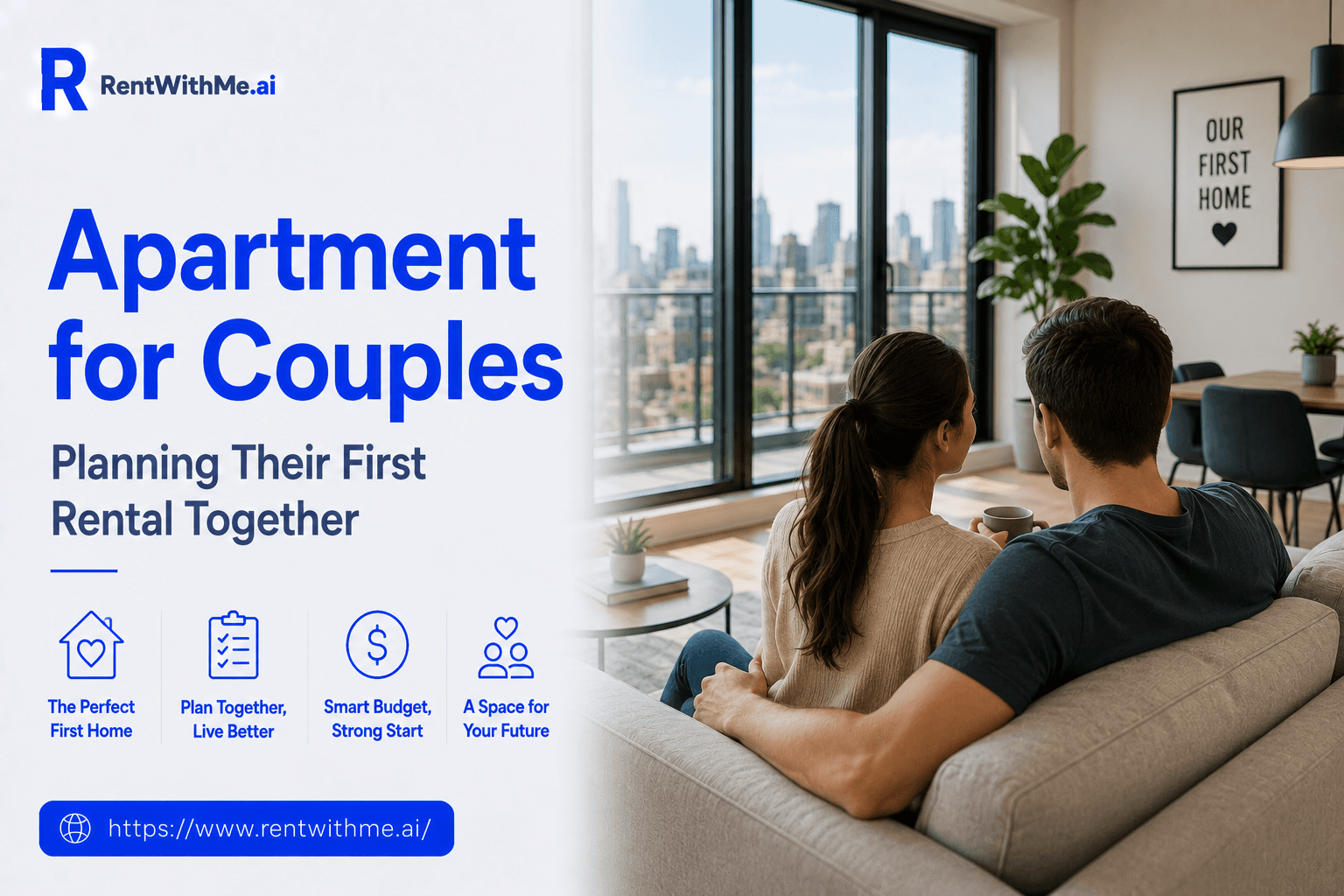 Apartment for Couples Planning Their First Rental Together