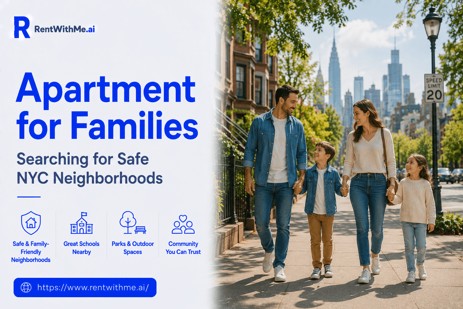 Apartment for Families Searching for Safe NYC Neighborhoods