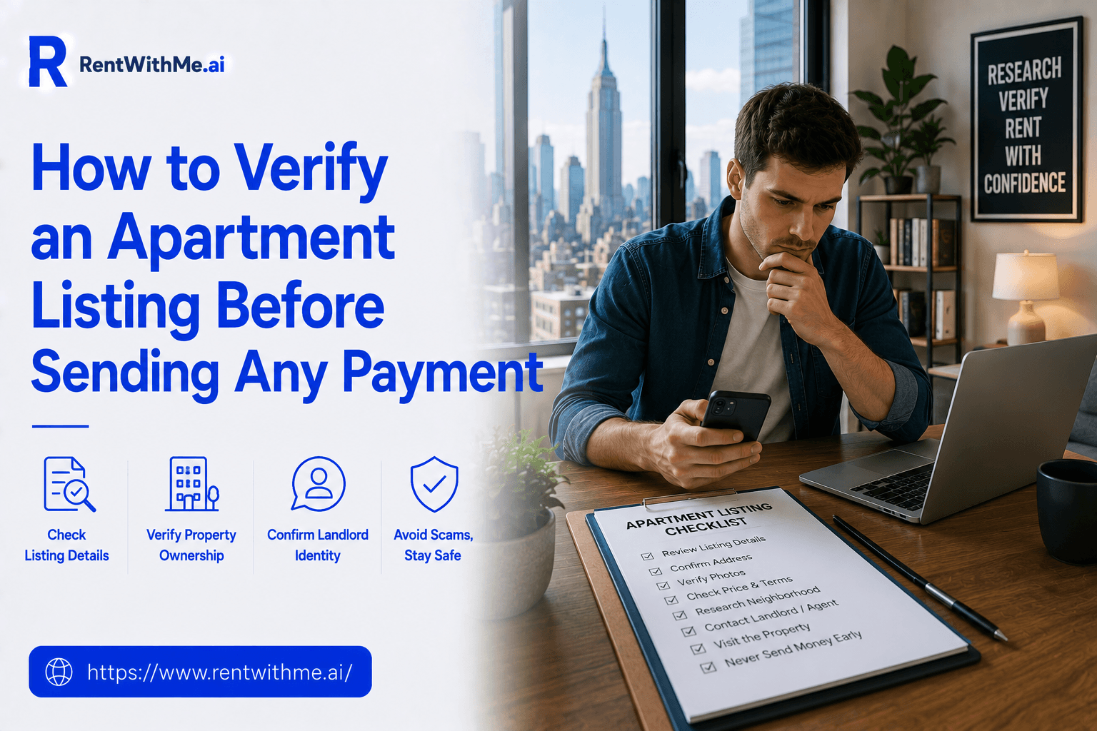 How to Verify an Apartment Listing Before Sending Any Payment