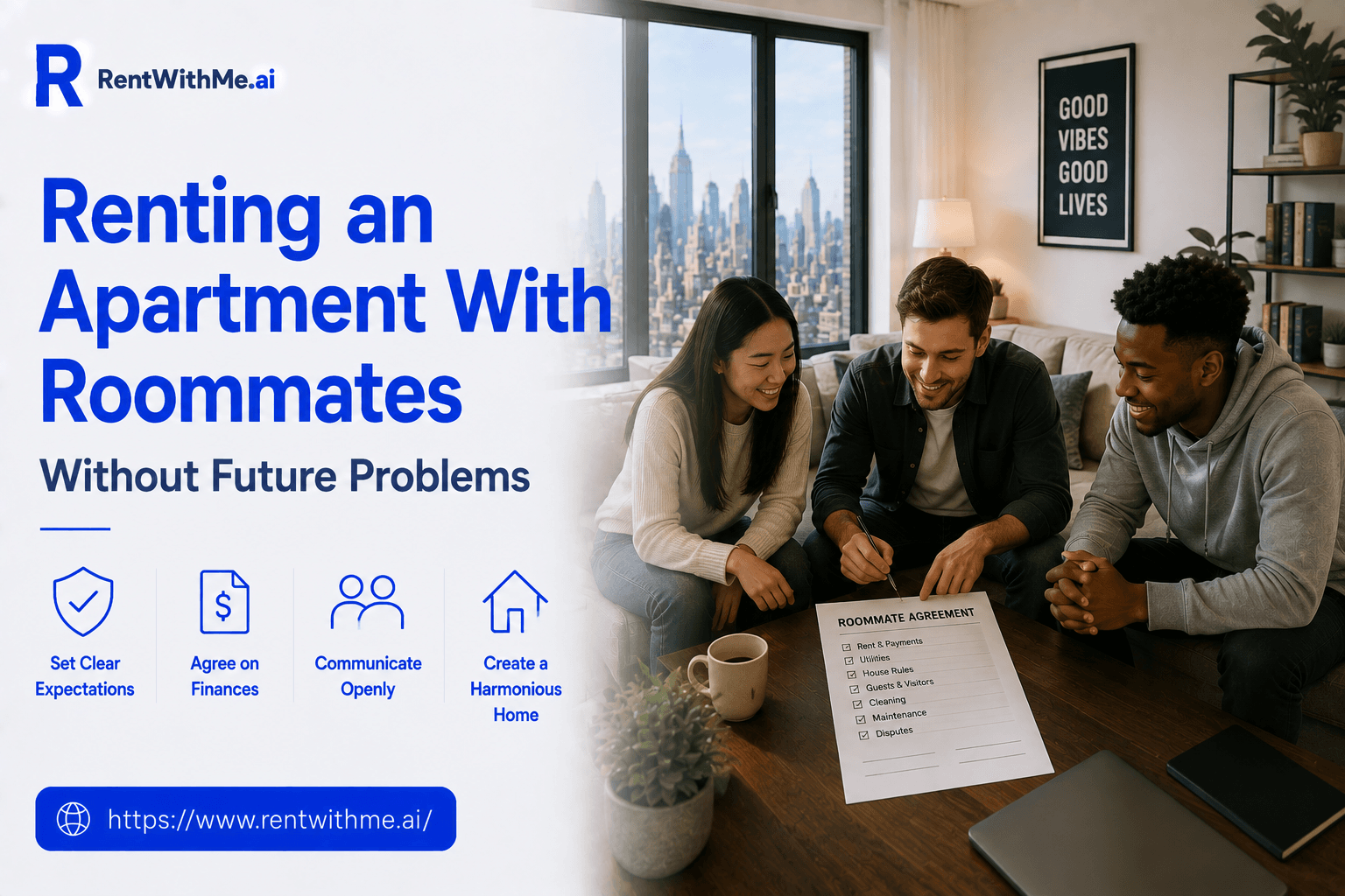 Renting an Apartment With Roommates Without Future Problems