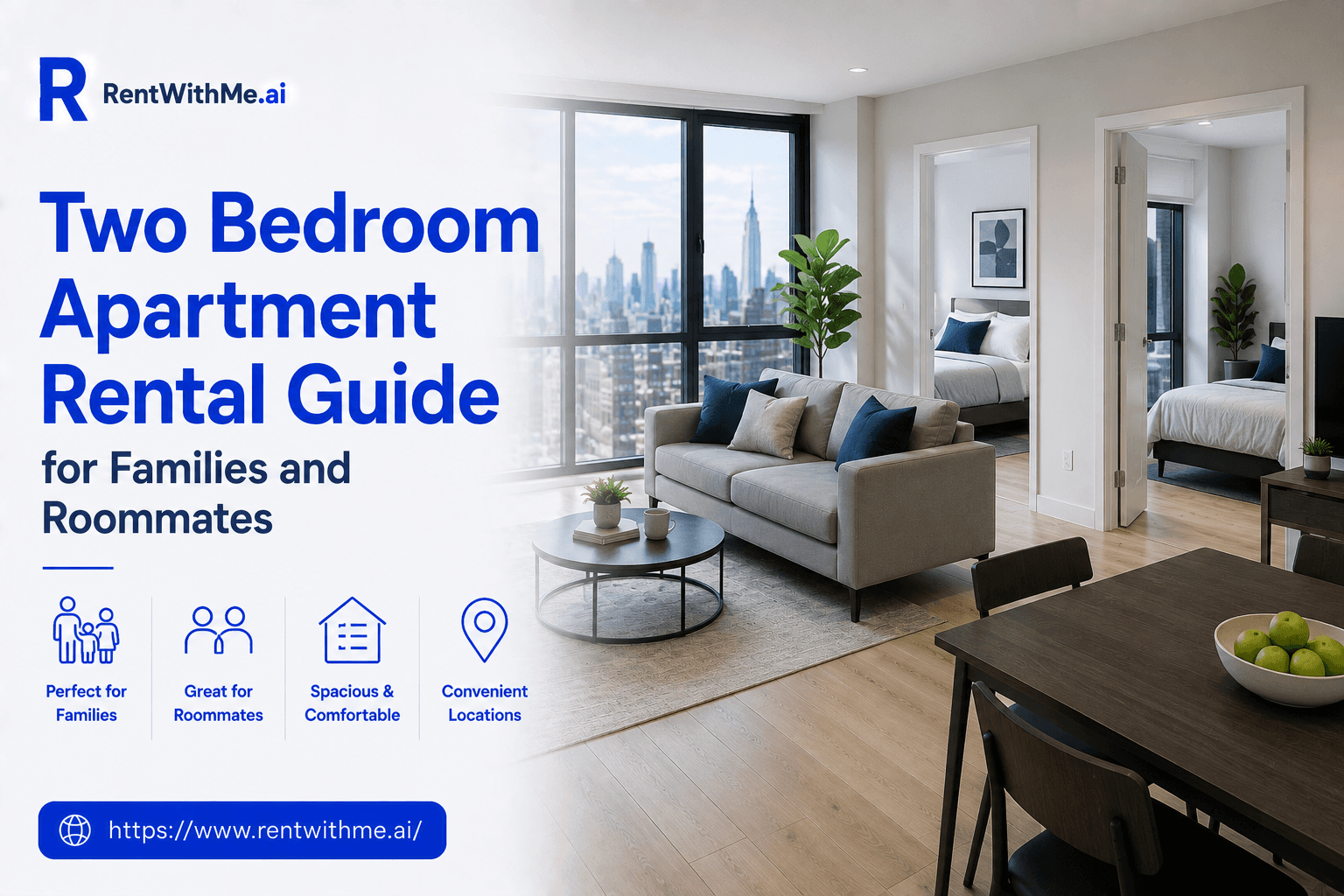 Two Bedroom Apartment Rental Guide for Families and Roommates