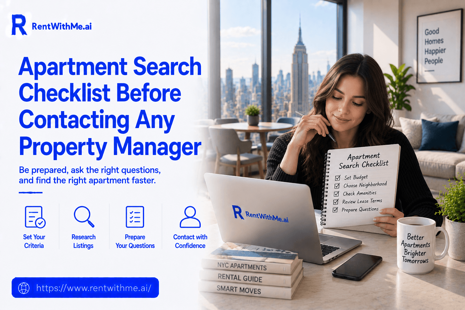 Apartment Search Checklist Before Contacting Any Property Manager