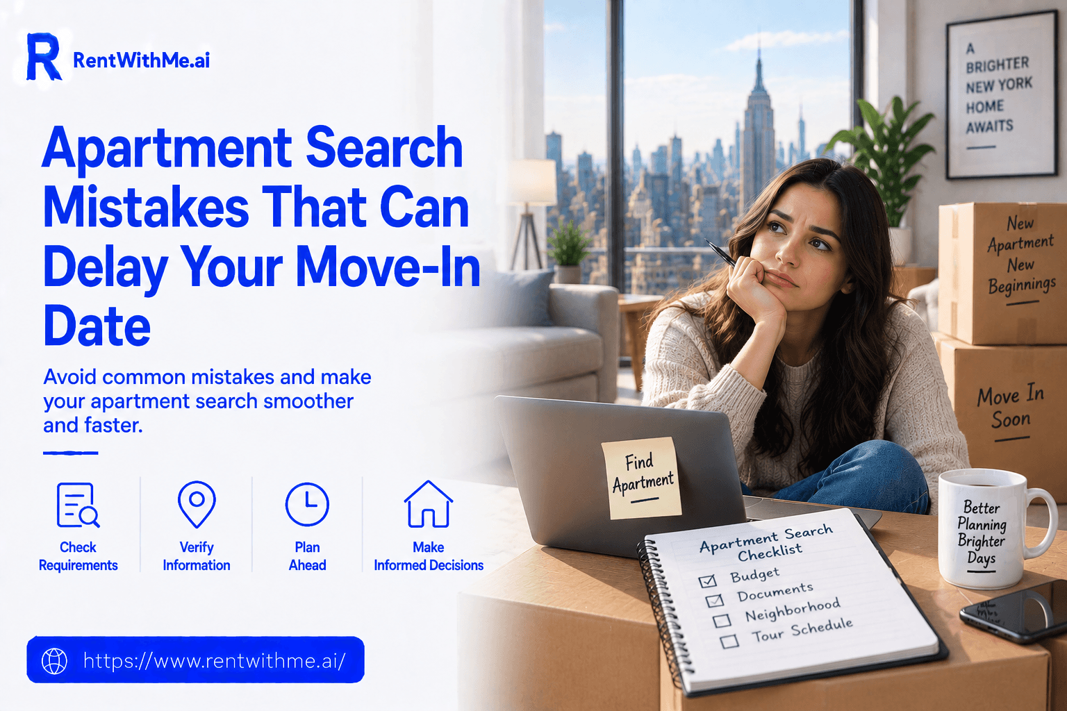 Apartment Search Mistakes That Can Delay Your Move-In Date