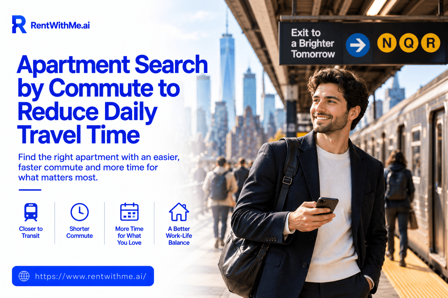 Apartment Search by Commute to Reduce Daily Travel Time