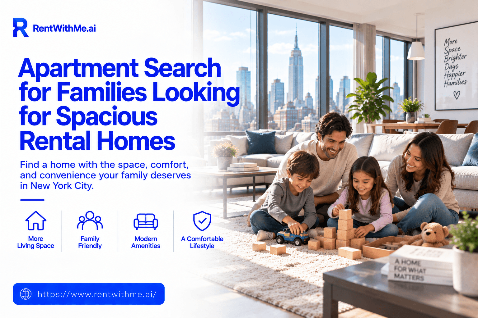 Apartment Search for Families Looking for Spacious Rental Homes